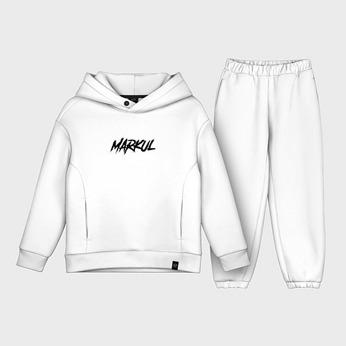 Детский костюм оверсайз Markul / Белый – фото 1