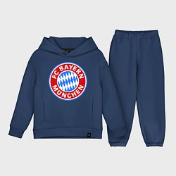 Детский костюм оверсайз Bayern Munchen FC, цвет: тёмно-синий
