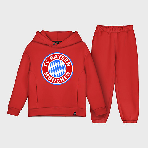 Детский костюм оверсайз Bayern Munchen FC / Красный – фото 1