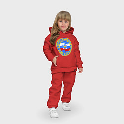 Детский костюм оверсайз Emercom Russia, цвет: красный — фото 2