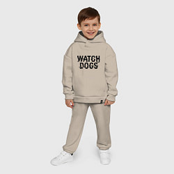 Детский костюм оверсайз Watch Dogs, цвет: миндальный — фото 2
