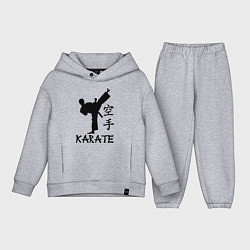 Детский костюм оверсайз Karate craftsmanship, цвет: меланж
