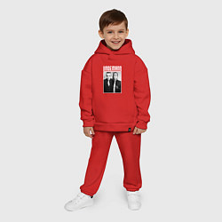 Детский костюм оверсайз Lindemann, цвет: красный — фото 2