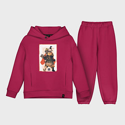 Детский костюм оверсайз Apex Legends Bloodhound, цвет: маджента