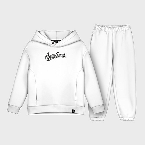 Детский костюм оверсайз West Coast Customs / Белый – фото 1