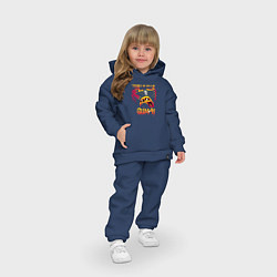 Детский костюм оверсайз Sum 41 Order In Decline, цвет: тёмно-синий — фото 2