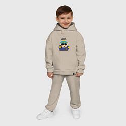Детский костюм оверсайз South Park Картман, цвет: миндальный — фото 2