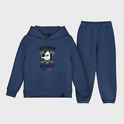 Детский костюм оверсайз ANAHEIM DUCKS, цвет: тёмно-синий