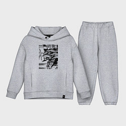 Детский костюм оверсайз Ева Евангелион