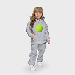 Детский костюм оверсайз Теннис, цвет: меланж — фото 2