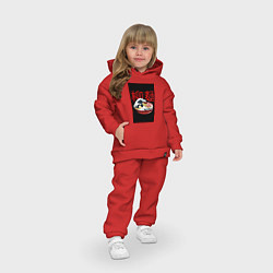 Детский костюм оверсайз Рамэн, цвет: красный — фото 2