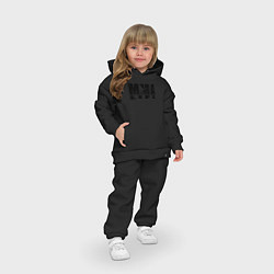 Детский костюм оверсайз MMA, цвет: черный — фото 2