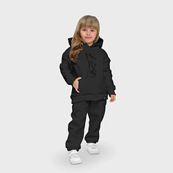 Детский костюм оверсайз Париж, цвет: черный — фото 2
