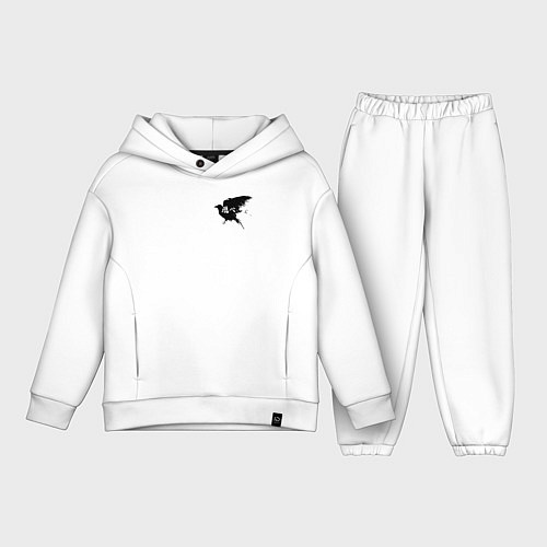 Детский костюм оверсайз Karasuno Karasuno High / Белый – фото 1