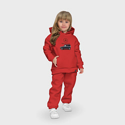 Детский костюм оверсайз G55, цвет: красный — фото 2