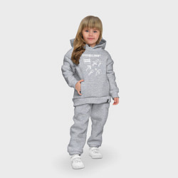 Детский костюм оверсайз Minecraft, цвет: меланж — фото 2