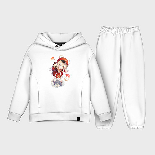 Детский костюм оверсайз Милая Кли / Белый – фото 1