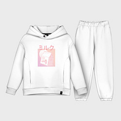 Детский костюм оверсайз Vaporwave Strawberry Milk