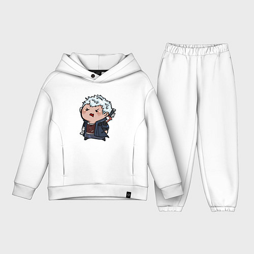 Детский костюм оверсайз Baby Nero / Белый – фото 1