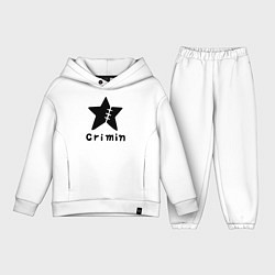 Детский костюм оверсайз Crimin бренд One Piece, цвет: белый