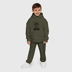 Детский костюм оверсайз Луффи Легенда One Piece, цвет: хаки — фото 2