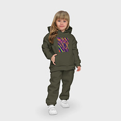 Детский костюм оверсайз Chris Paul, цвет: хаки — фото 2