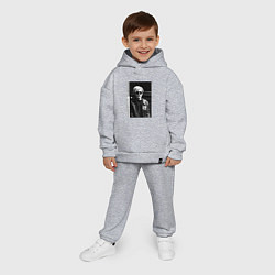 Детский костюм оверсайз Энди Уорхол, цвет: меланж — фото 2