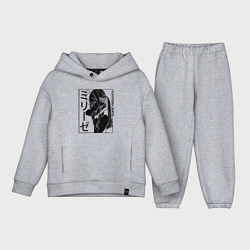 Детский костюм оверсайз Владилена Миризе / Меланж – фото 1