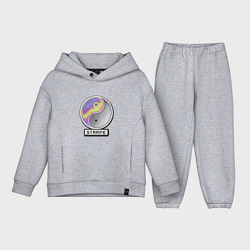 Детский костюм оверсайз Neon Opal Strafe / Меланж – фото 1