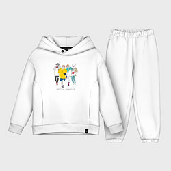 Детский костюм оверсайз Магическая битва, главные герои