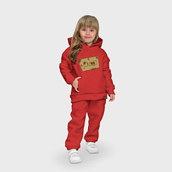 Детский костюм оверсайз Squid Floor, цвет: красный — фото 2