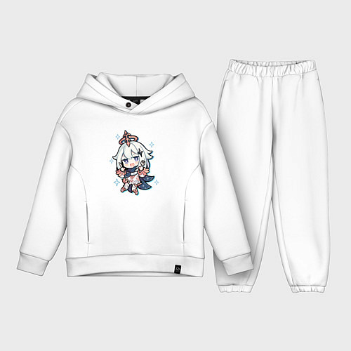 Детский костюм оверсайз Paimon тян / Белый – фото 1