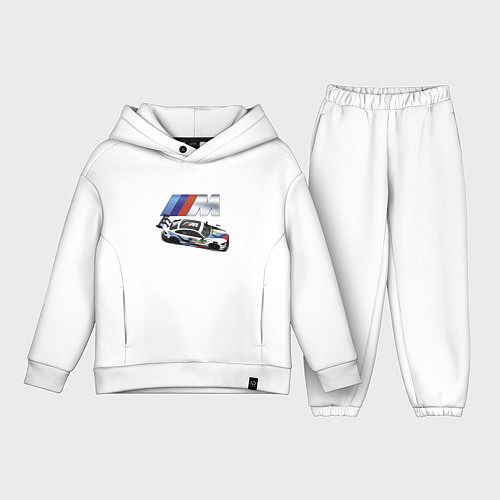 Детский костюм оверсайз BMW Great Racing Team / Белый – фото 1