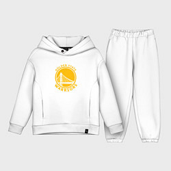 Детский костюм оверсайз Golden state Warriors NBA, цвет: белый