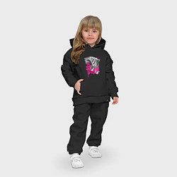 Детский костюм оверсайз Roar Roar Tiger, цвет: черный — фото 2