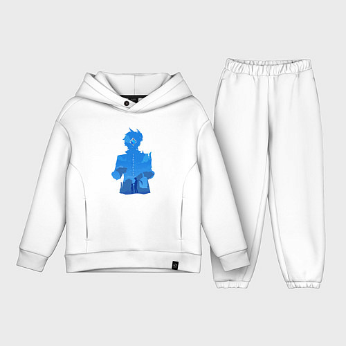 Детский костюм оверсайз Чайльд Тарталья Tartaglia / Белый – фото 1