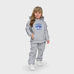 Детский костюм оверсайз Нью Йорк Рейнджерс, New York Rangers, цвет: меланж — фото 2