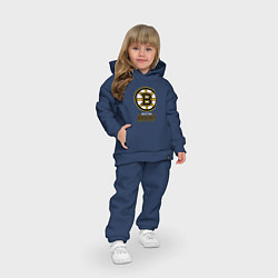 Детский костюм оверсайз Boston Bruins , Бостон Брюинз, цвет: тёмно-синий — фото 2