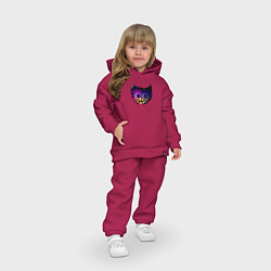 Детский костюм оверсайз Хаги Ваги 2022 New топ, цвет: маджента — фото 2