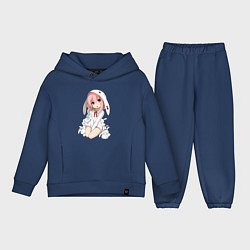 Детский костюм оверсайз Furry anime, цвет: тёмно-синий