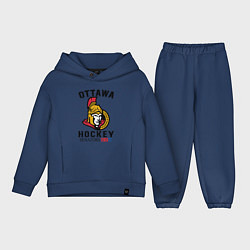Детский костюм оверсайз OTTAWA SENATORS ОТТАВА СЕНАТОРЗ, цвет: тёмно-синий