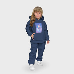 Детский костюм оверсайз Мультяшная Кокоми, цвет: тёмно-синий — фото 2