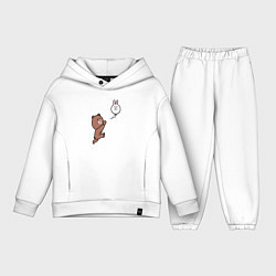 Детский костюм оверсайз Погоня за шариком-зайцем