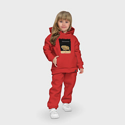 Детский костюм оверсайз Микрокосмос Блоха, цвет: красный — фото 2