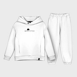 Детский костюм оверсайз Будь проще будь диким