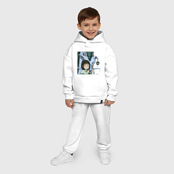 Детский костюм оверсайз Haku & Sen, цвет: белый — фото 2