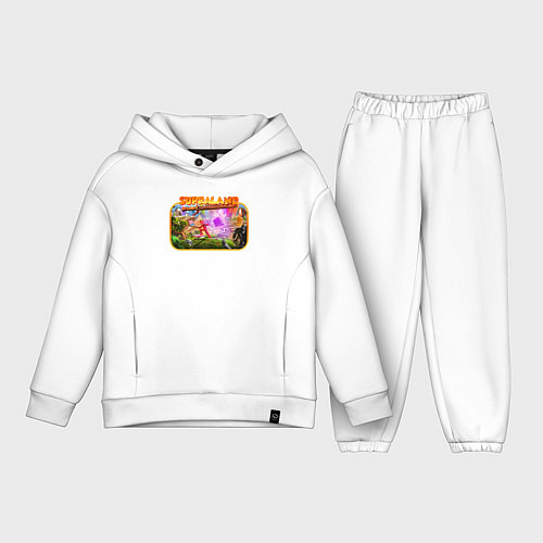Детский костюм оверсайз Supraland cup / Белый – фото 1