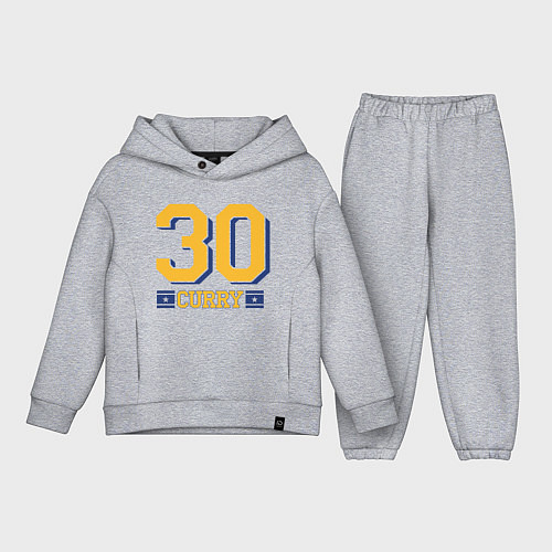 Детский костюм оверсайз 30 Curry / Меланж – фото 1