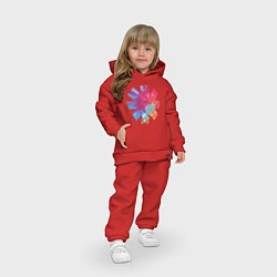 Детский костюм оверсайз RHCP Color, цвет: красный — фото 2