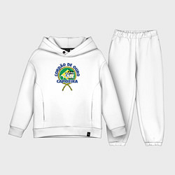 Детский костюм оверсайз Cordao de ouro Capoeira flag of Brazil